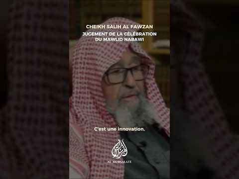 Jugement de la célébration du mawlid